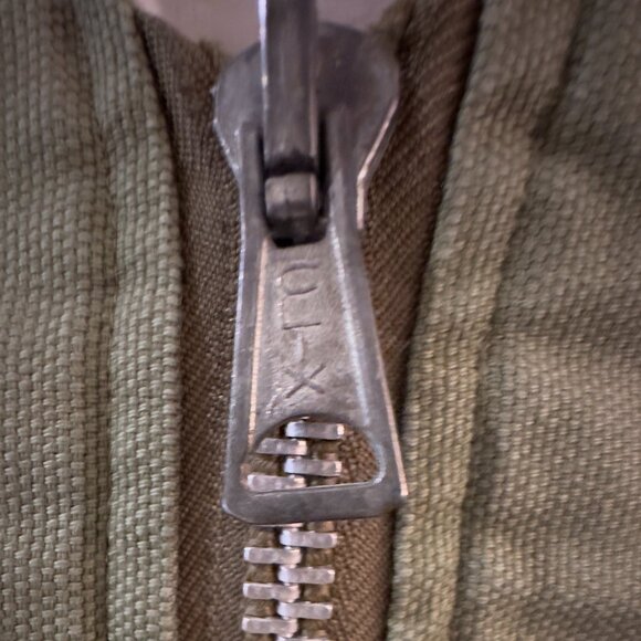 RARE COLOUR! VINTAGE (1980s) WORK HORSE Sherpa-Lined Canvas Vest – Size 2X - Picture 7 of 9